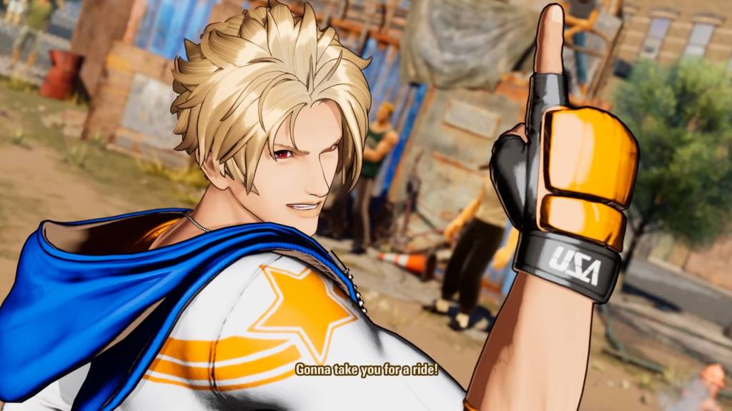 Fatal Fury City of the Wolves Rock Howard with Luke skin