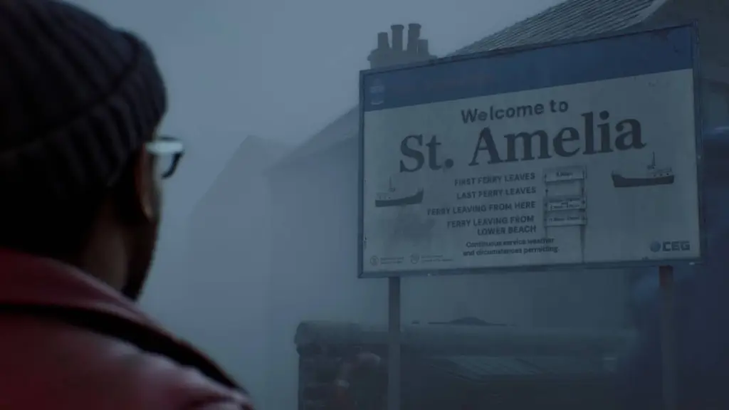 Silent Hill Townfall Simon tiba di kota St. Amelia
