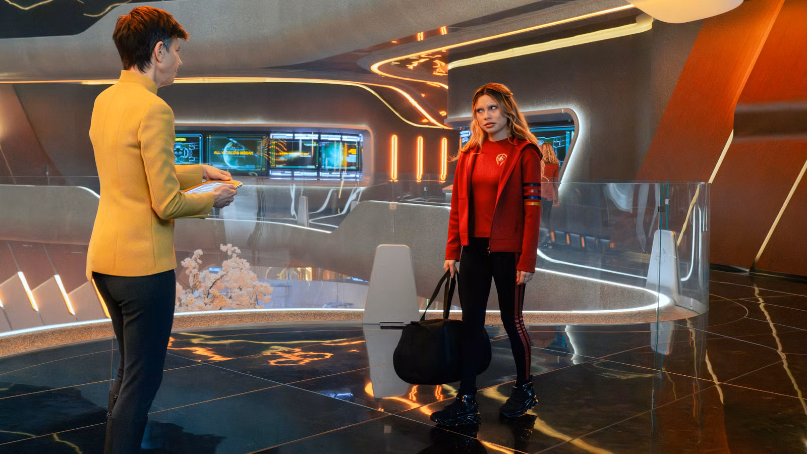 Bongkar! Tempat Favorit Bella Shepard di Set Spektakuler Star Trek: Starfleet Academy