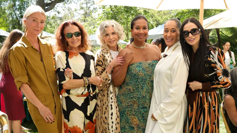 Jane Fonda, Gwyneth Paltrow, dan Katy Perry Hadir di Makan Siang Oscars DVF: Glamour dan Gaya di Balik Layar!