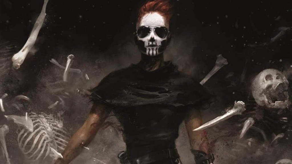 The cropped cover of Gideon the Ninth by Tamsyn Muir