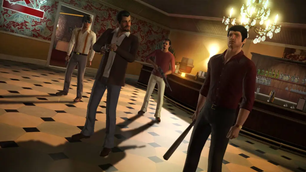 Karakter utama dan beberapa anggota mafia dalam The Godfather 2.