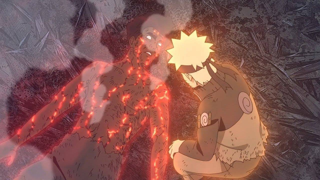 Naruto Saves Might Guy