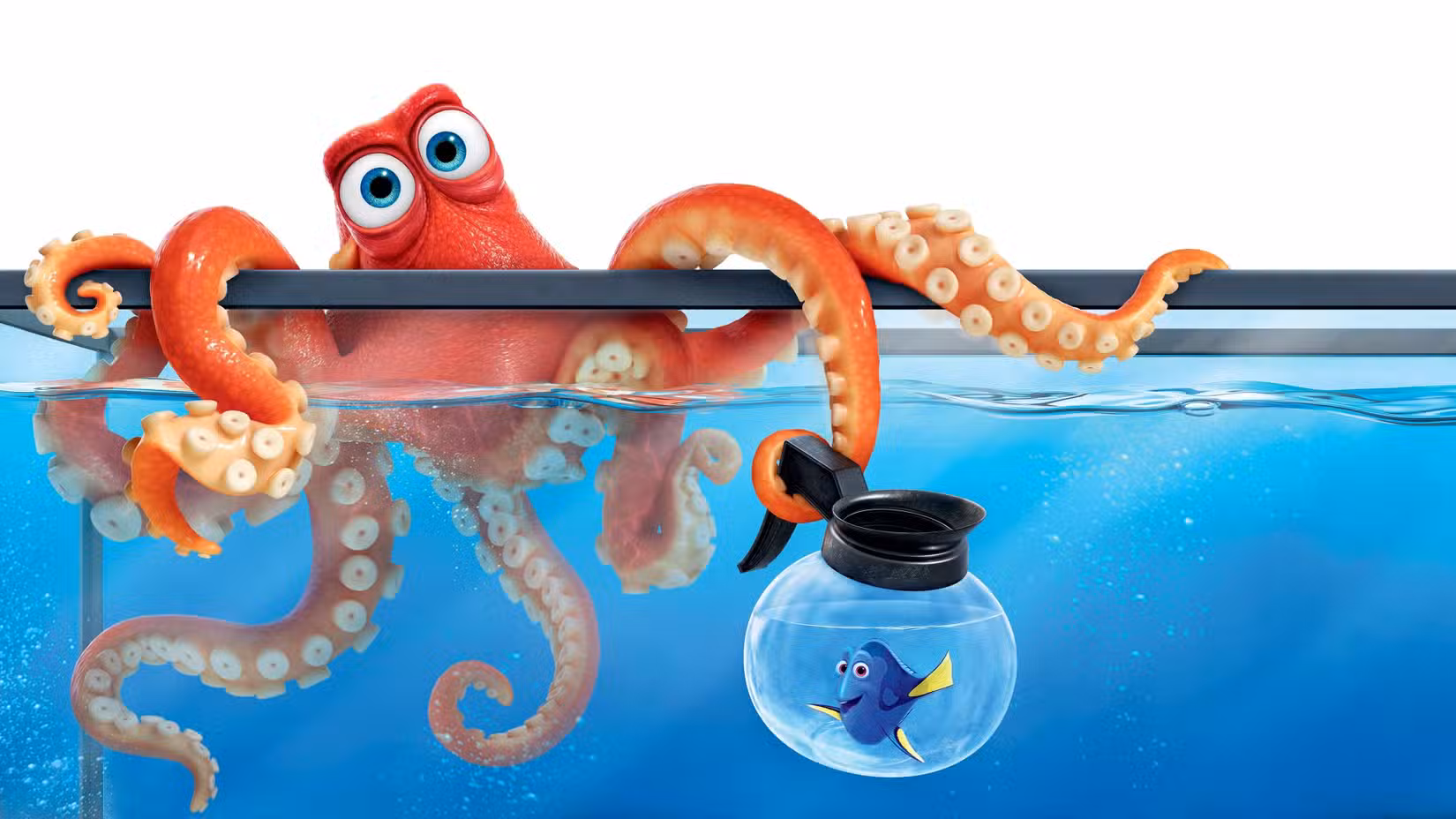 Hank and Dory in Finding Dory