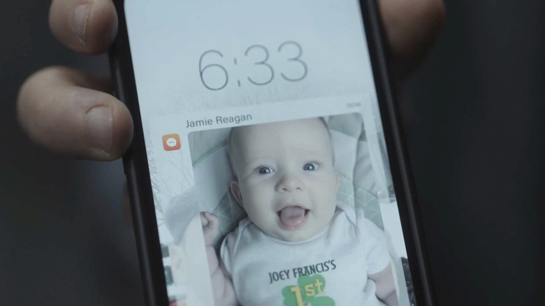 Joey Francis Reagan, putra Jamie dan Eddie, di Boston Blue