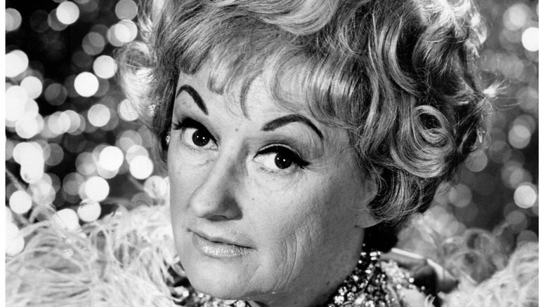 Phyllis Diller in an elaborate gown for The Beautiful Phyllis Diller Show.