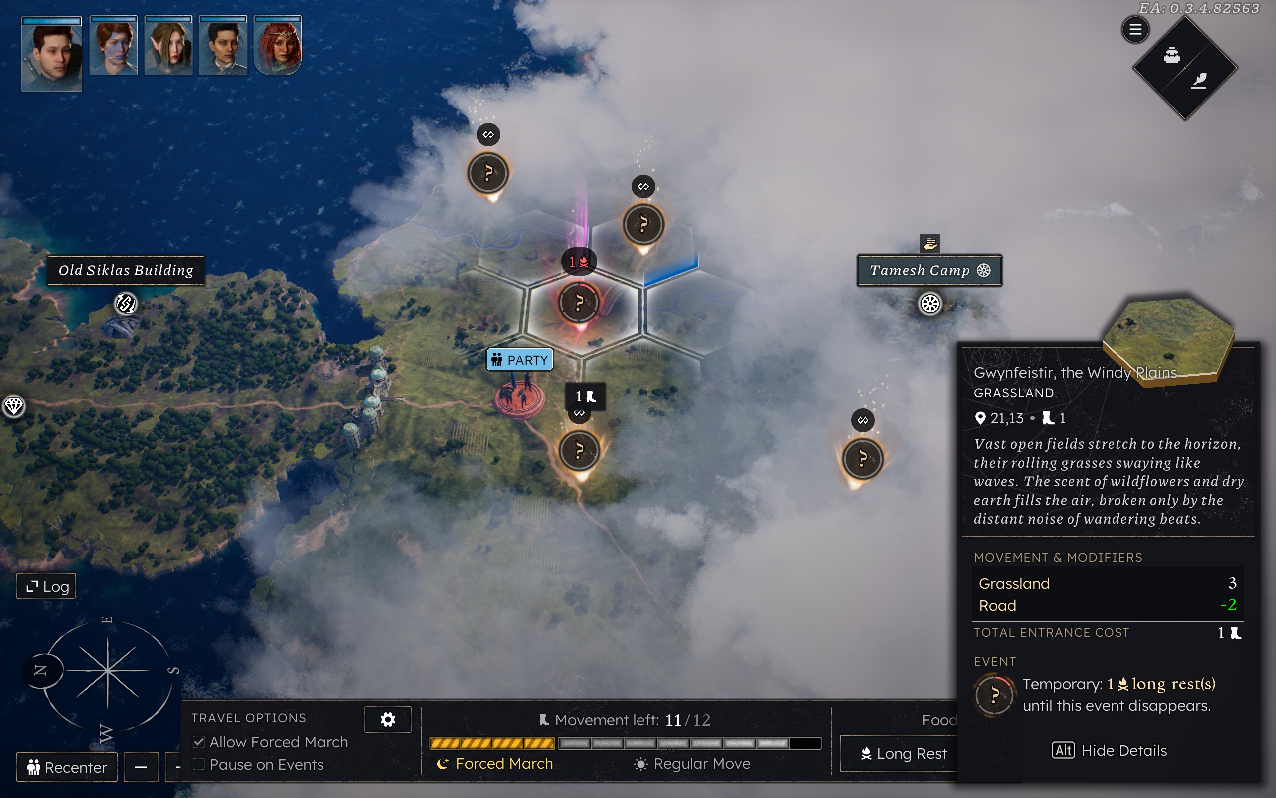 Menjelajahi peta hexgrid