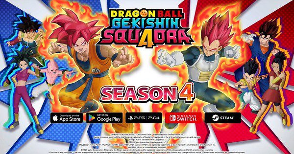 Dragon Ball Gekishin Squadra Rayakan Setengah Tahun dengan Peluncuran Musim Ke-4!