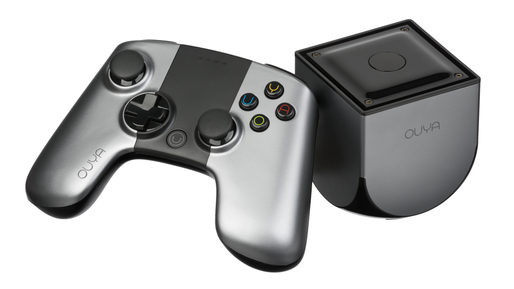 Ouya dan controller-nya.