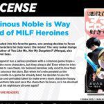 Seven Seas Resmi Licensi The Villainous Noble is Way Too Fond of MILF Heroines dan 6 Judul Menarik Lainnya!