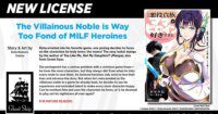 Seven Seas Resmi Licensi The Villainous Noble is Way Too Fond of MILF Heroines dan 6 Judul Menarik Lainnya!