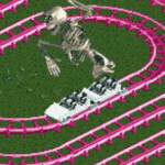 RollerCoaster Tycoon 2: Rollercoaster Panjang Ini Bikin Kecil-Kecil Besar Senangnya, Mirip Papan Motherboard!