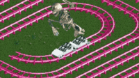 RollerCoaster Tycoon 2: Rollercoaster Panjang Ini Bikin Kecil-Kecil Besar Senangnya, Mirip Papan Motherboard!