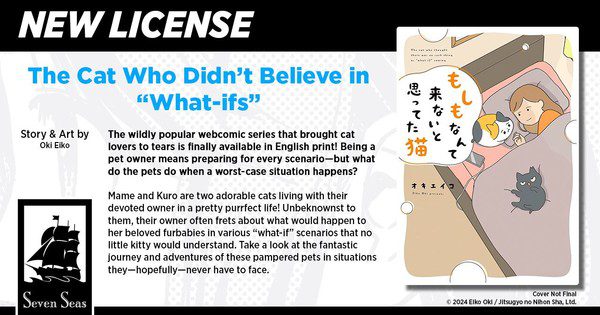 Seven Seas Resmi Licensikan Pendulum: The Beastmen Omegaverse Saga, The Cat Who Didn't Believe in 'What-ifs,' Goetia Shock, dan Judul Menarik Lainnya!