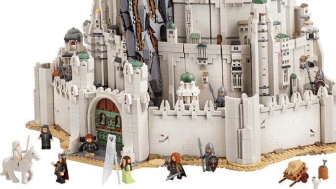 Set Legonya yang Mengagumkan dari Minas Tirith Pecahkan Rekor Lord of the Rings dan Siap Meluncur Segera!