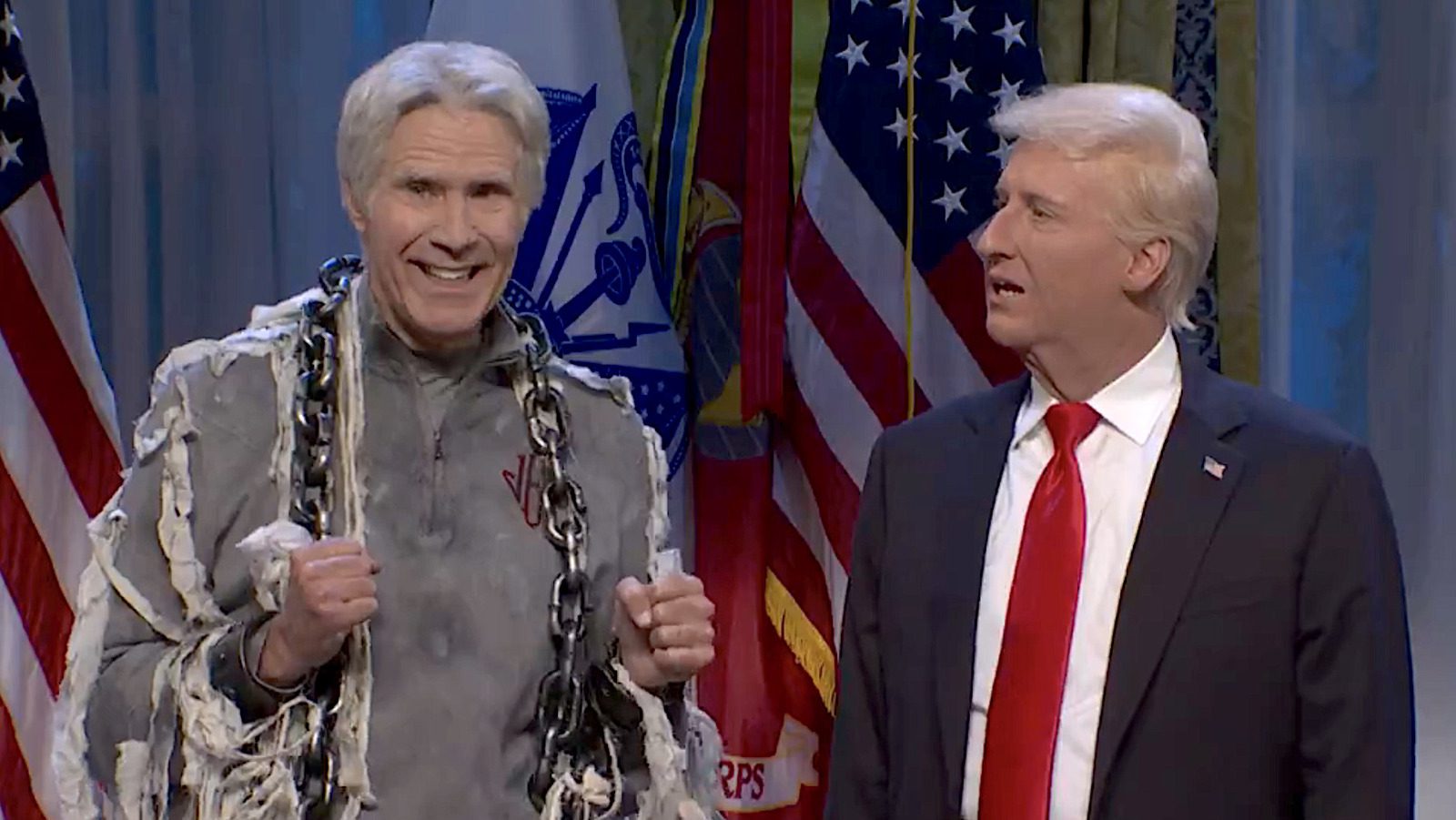 William Ferrell Hadirkan Jeffrey Epstein yang Menghantui Presiden Trump!