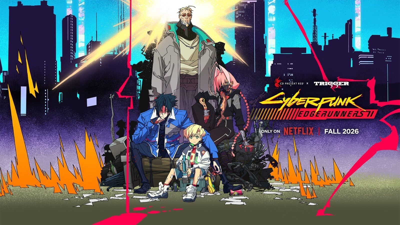 CYBERPUNK EDGERUNNERS 2 Ungkap Tim Utama Jelang Rilis Musim Gugur 2026!