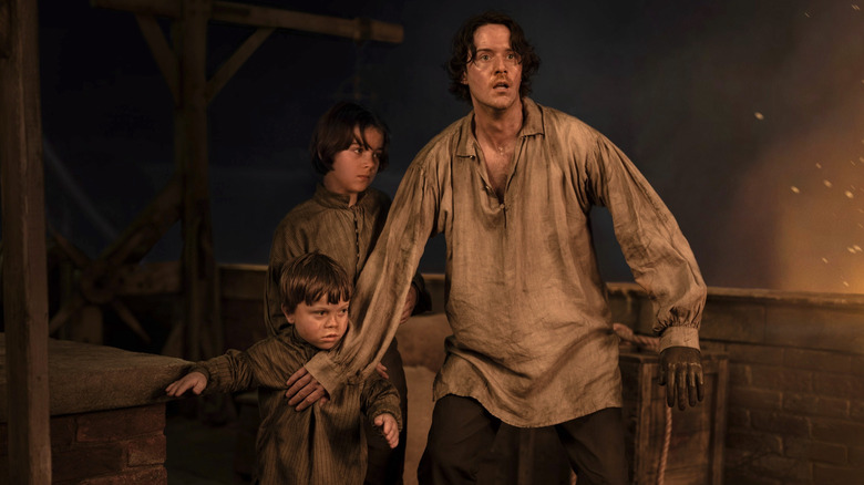 Henri-Christian, Germain and Fergus in Outlander