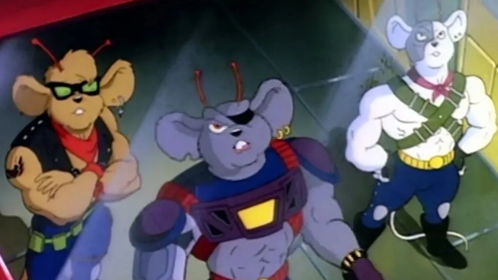 A still from Biker Mice from Mars