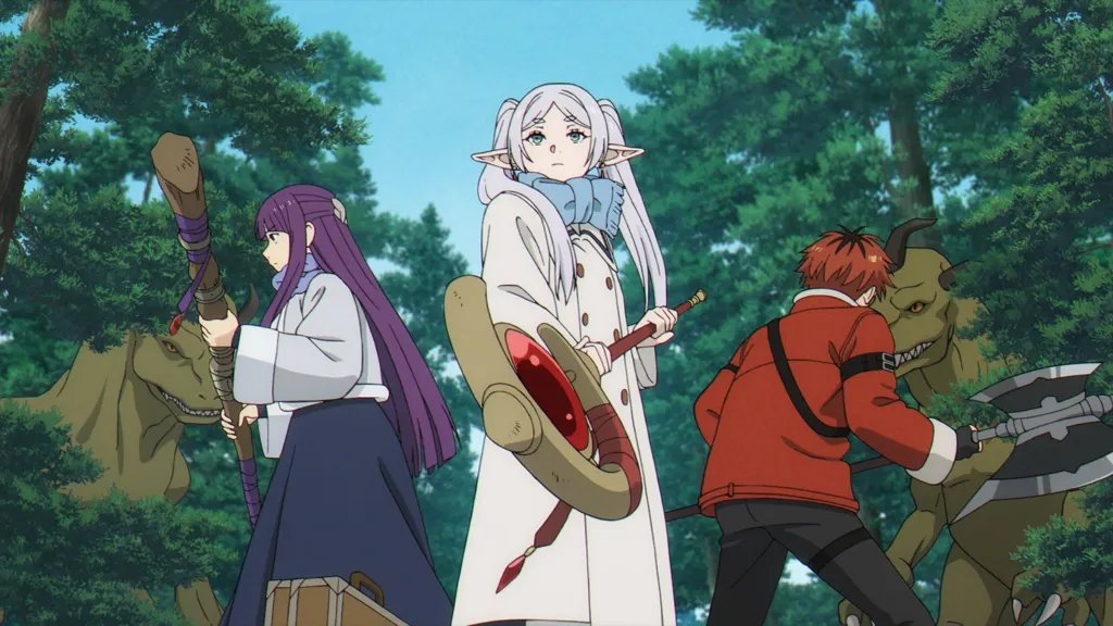 Frieren, Fern, and Stark