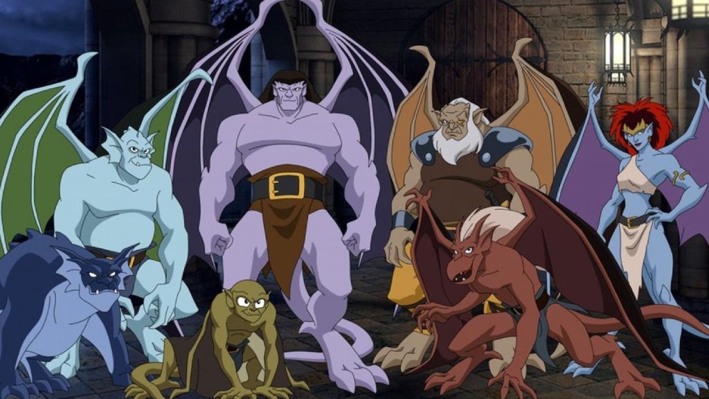 The characters of the Gargoyles TV show