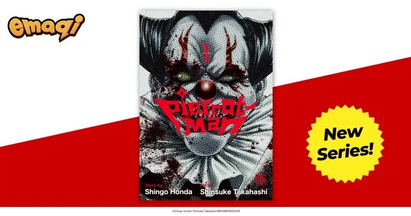 emaqi Hadirkan Pierrot-Man, Barefaced, dan 2 Manga Baru!