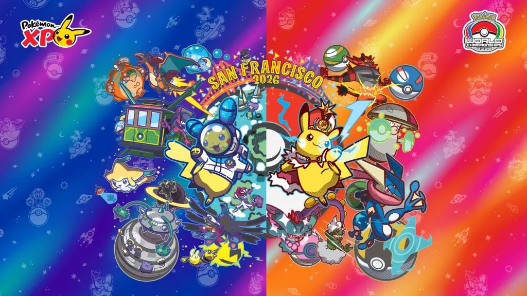 2026 Pokemon XP Pokemon Worlds Logo