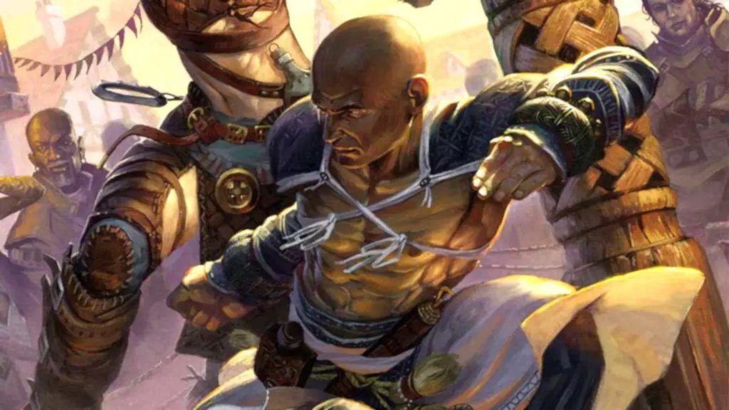 D&D Monk character