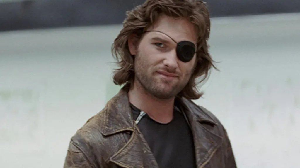 Kurt Russell as Snake Plissken in Escape from New York