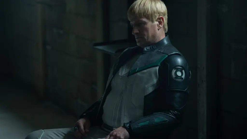 Nathan Fillion stars as the Green Lantern superhero Guy Gardner in DC's LANTERNS series on HBO.