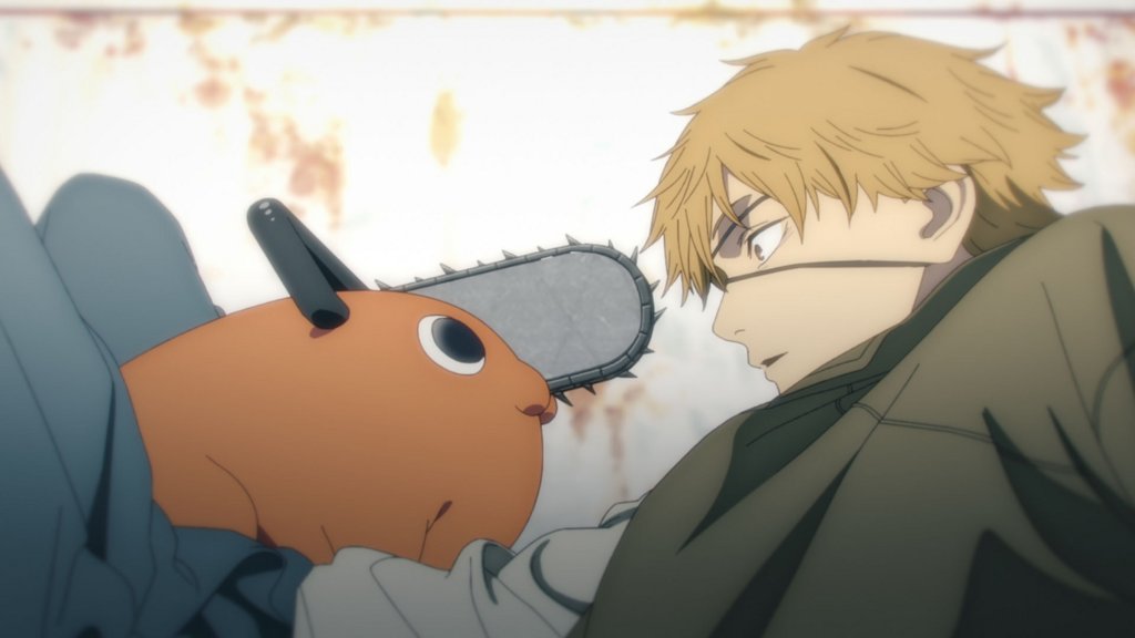 Pochita dan Denji dalam Chainsaw Man