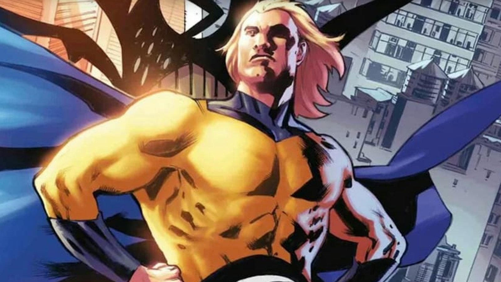 The Sentry dengan Void di belakangnya dalam Marvel Comics