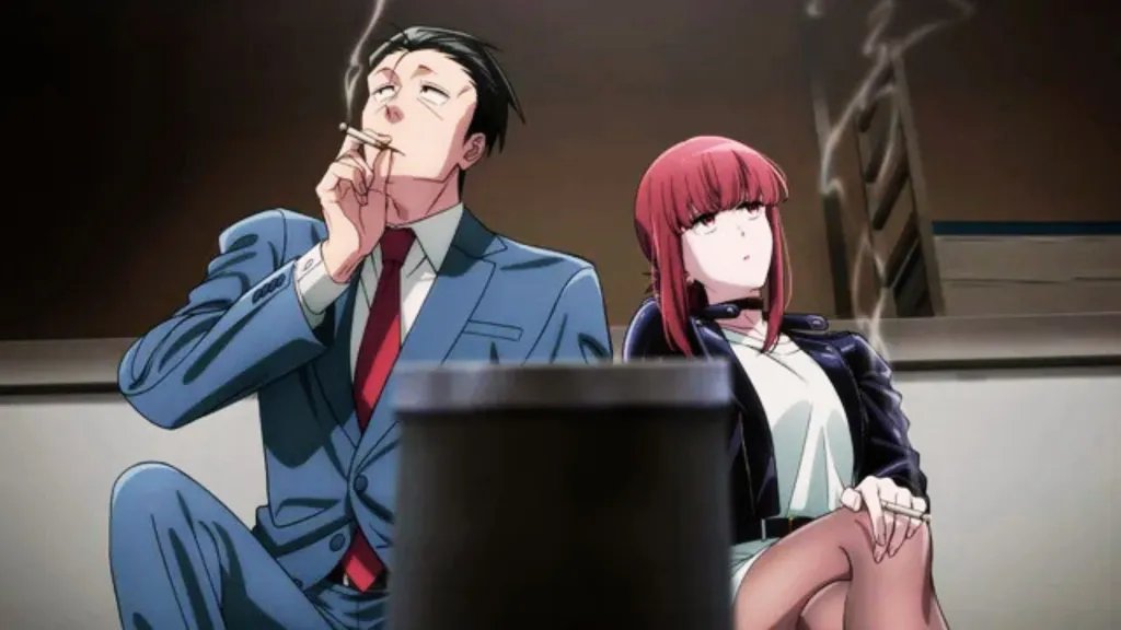 sasaki and tayama from smoking behind the supermarket with you