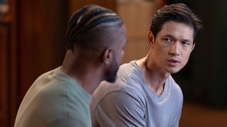Wes and Kwan on Grey's Anatomy