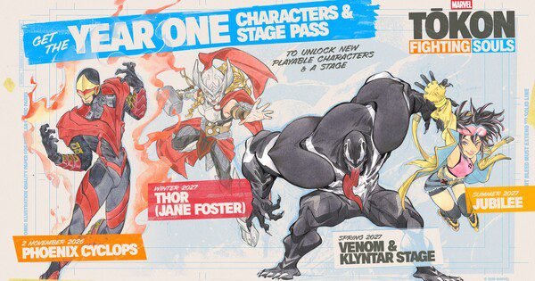 Marvel Tōkon: Game Pertarungan yang Dinanti-Nanti Ungkap Roster Lengkap DLC Tahun Pertama!